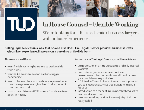 In-House Counsel – Flexible Working