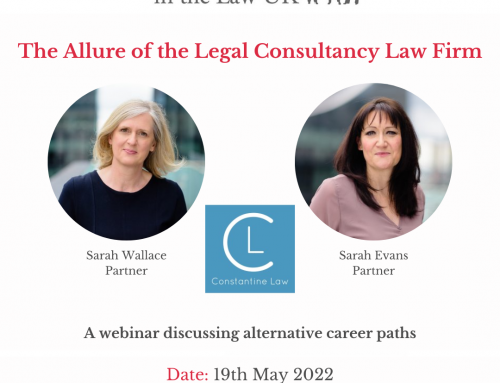 19th May – The Allure of the Legal Consultancy Law Firm