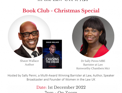 1st December – Book Club Christmas Special: Shaun Wallace – Chasing The Dream