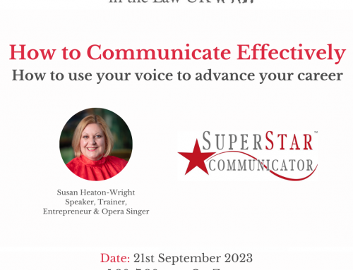 21st September – How to Communicate Effectively